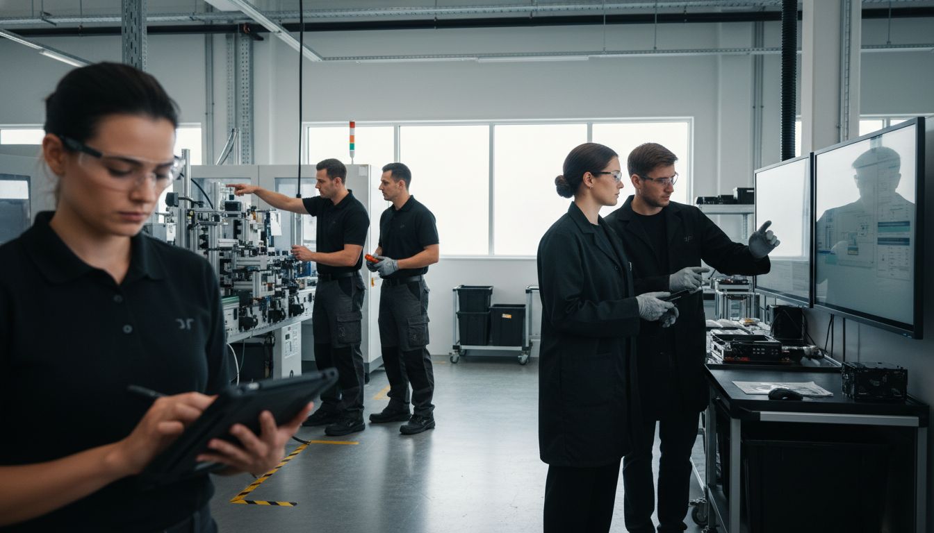 industrielle qualitätssicherung teamwork