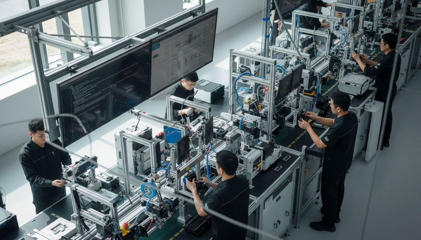 moderne industrielle Produktion