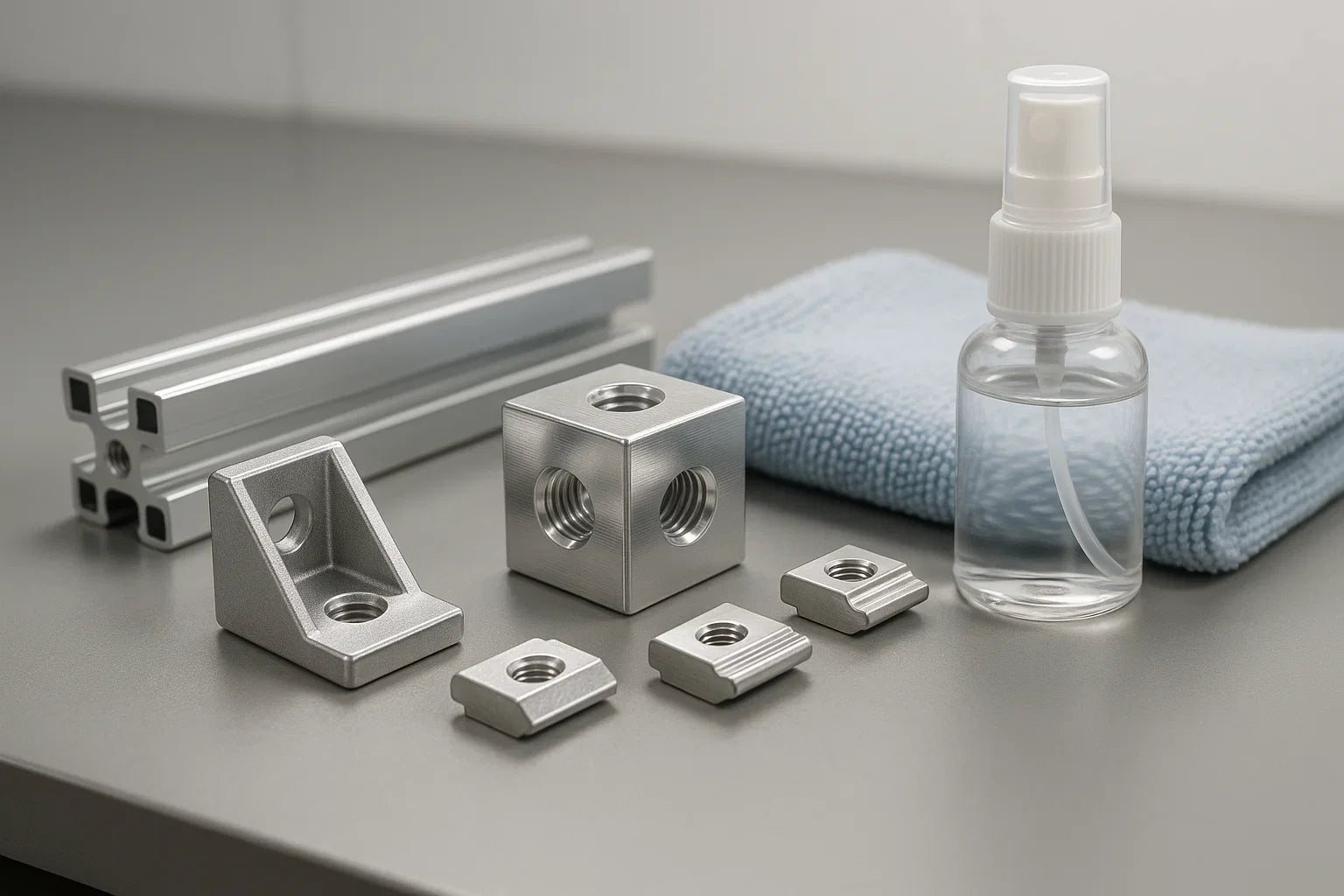 Pflege und Korrosionsschutz für Aluminiumverbinder - SPANNWERK.at